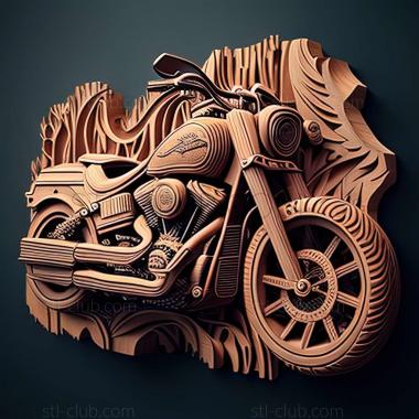 3D модель Harley Davidson CVO Breakout (STL)